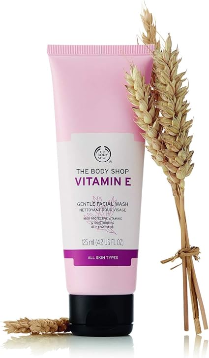 vitamin e foaming facial wash