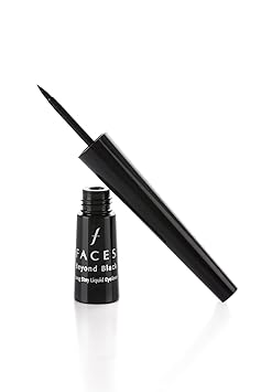 Faces Canada Beyond Black Long Stay Liquid Eye Liner Black 2.5 ml (Black)