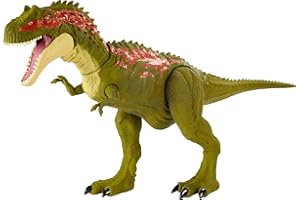 Mattel Jurassic World Massive Biters Albertosaurus Dinosaur Action Figure Toy, Posable Large Species, Strike & Chomp Motion
