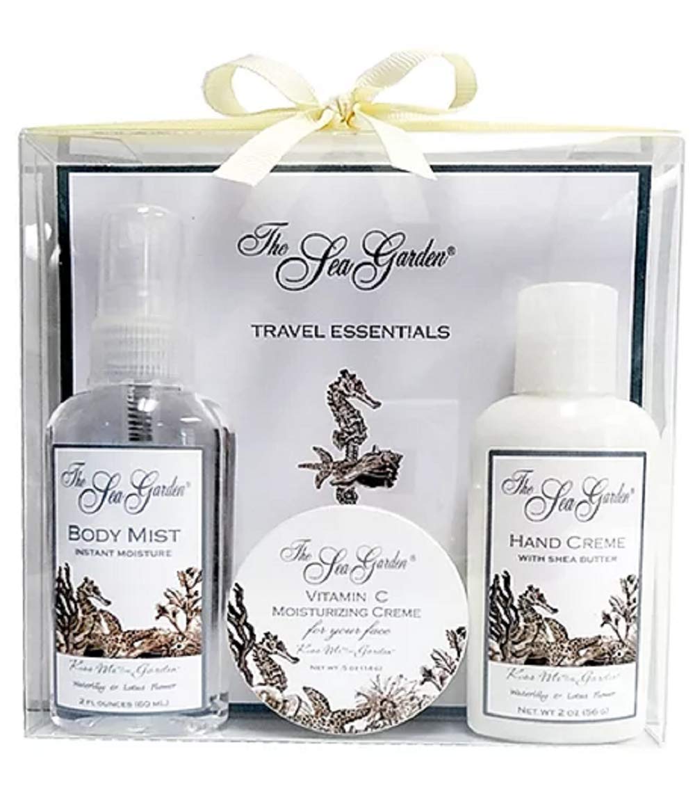 Kiss Me in The Garden - The Sea Garden Collection - Travel Essentials Set - 3 Piece KISS0138