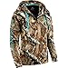 Legendary Whitetails Ladies Power Quarter Zip Hoodie Big Game Field Camo Large