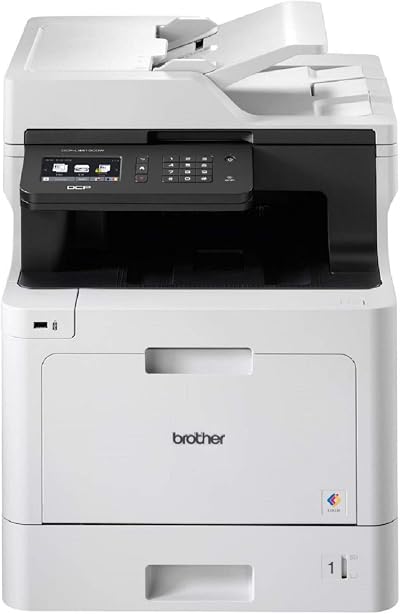 Brother DCP-L8410CDW Colour Laser Printer Wireless USB Network A4 UK Plug