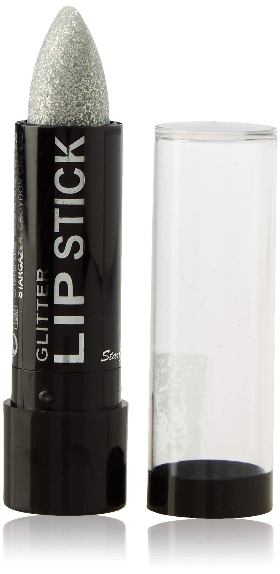 Stargazer Glitter Lipstick, Silver