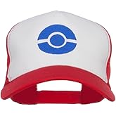 Ash Ketchum Embroidered Mesh Cap