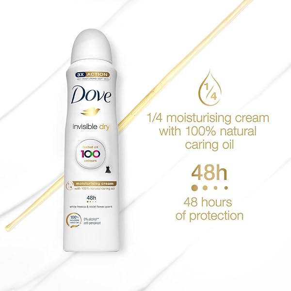 DOVE INVISIBLE DRY ANTI WHITE MARKS ANTI-PERSPIRANT DEODERANT