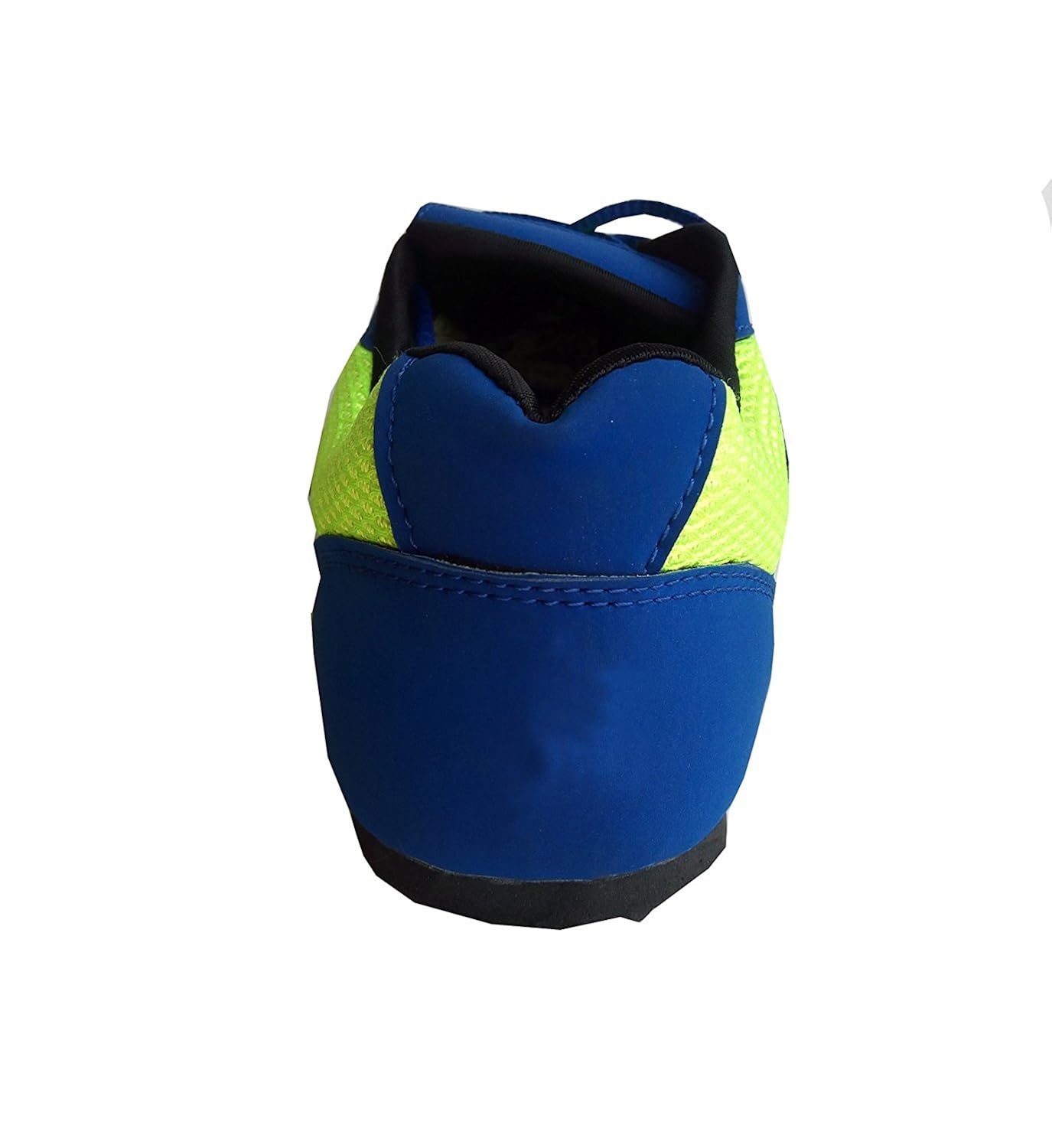 riyaan sporting pu half-spike blue athletic running shoes