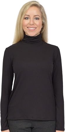 spandex turtleneck tops
