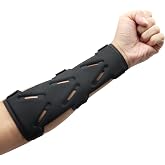lenpestia Archery Arm Guard Adjustable Bow Armguard Archery Bracer | Archery Forearm Protector, Archery Arm Guard for Unisex, Arm Guard for Archer Hunter Fits Youth &amp; Adults