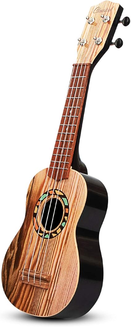 guitarra de juguete de madera para niños