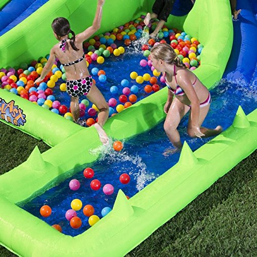 Blast Zone Ultra Croc Huge Inflatable Water Park