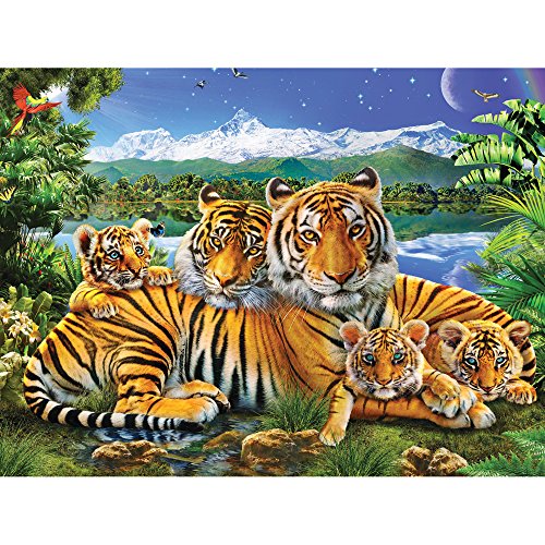 Tiger Jigsaw Puzzles Kritters in the Mailbox Tiger Jigsaw Puzzle