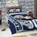 DALLAS COWBOYS NFL AND DISNEYS MICKEY MOUSE FULL SIZED COMFORTER WITH SHAMS