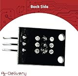 AZDelivery 5 x KY-035 Magnetic Hall Sensor Module Analog Arduino Compatible view 3
