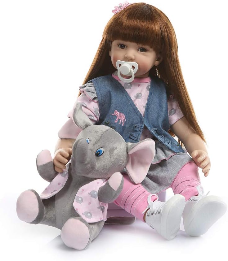 Prezzo CQ Reborn Baby Bambole Realistiche Fatto A Mano Neonati Giocattoli per Bambini 23 Pollici Offerte