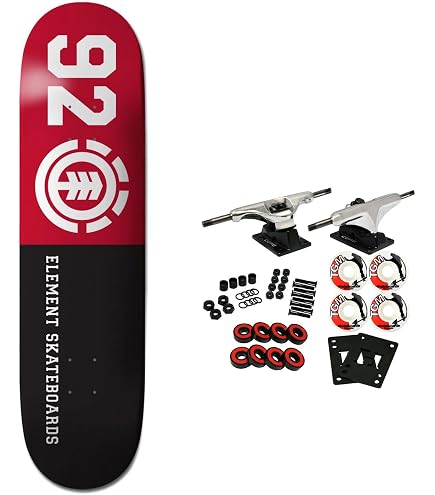 Skateboard Complet Element 'Seal' Imprimé Point - Planche 8,38" X 31,8" - Assemblé Neuf