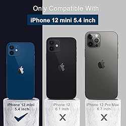 Goodon Designed for iPhone 12 Mini Case with Screen