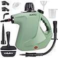 Kiato Handheld Steam Cleaner, 10 in 1 Handheld Steamer for Cleaning, Upholstery Steam Cleaner for Surface Cleaning Home, Sofa