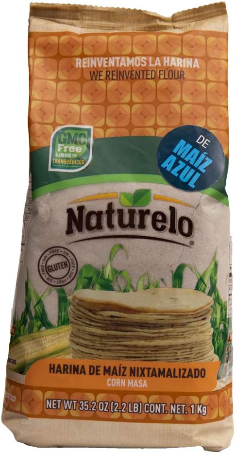 Amazon ブルーコーンマサ 1000g 青とうもろこし粉 ブルーマサ Harina De Maiz Nixtamalizado Naturelo 粉類 通販