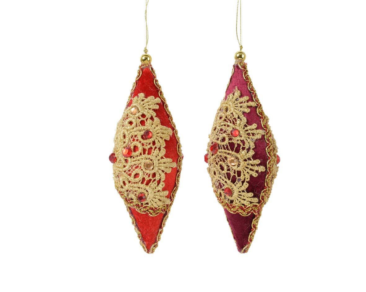 Kaemingk Set Of 2 Victorian Edwardian Retro Vintage Style