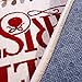 AMIDA Merry Christmas Gift Doormats with Words and Reindeers Entryway Rugs 2'x3' for Home Decoration Indoor Outdoor Beige Anti Slip Backing Machine Washable