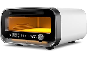 Ooni Volt 2 Electric Indoor Pizza Oven - Versatile Countertop Electric Toaster Oven, Cook 12 Inch Pizzas and More - Polar Whi