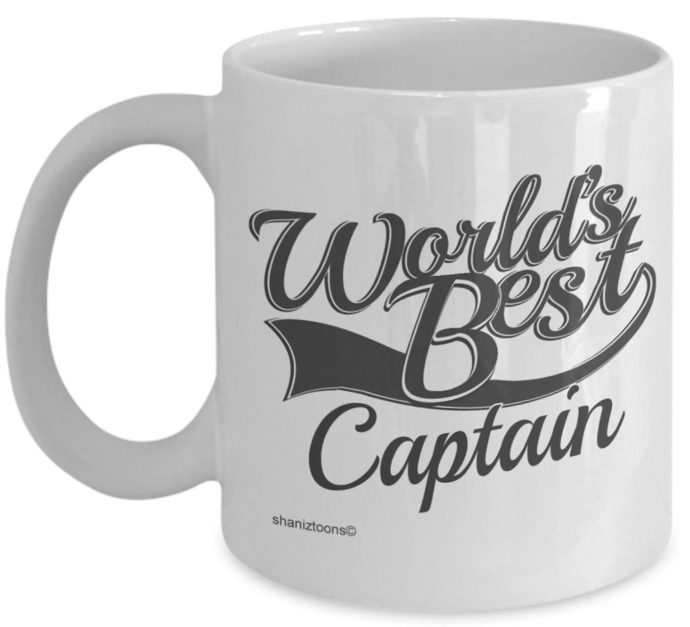 Captain World's Best Novelty Gift Mug