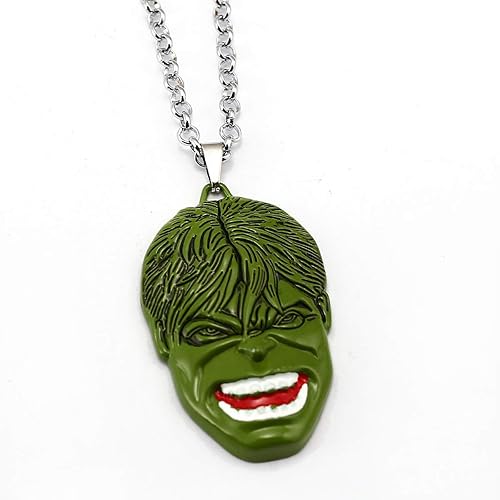 Amazon Com Onlyfo Cartoon Robert Bruce Banner Hulk Pendant