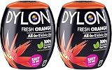 Dylon Washing Machine Fabric Dye Pod Fresh Orange Pack of 2 view 1