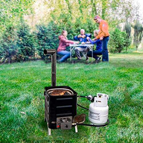 VidaLibre Camping Stove with Propane Gas Burner Kit Portable Outdoor