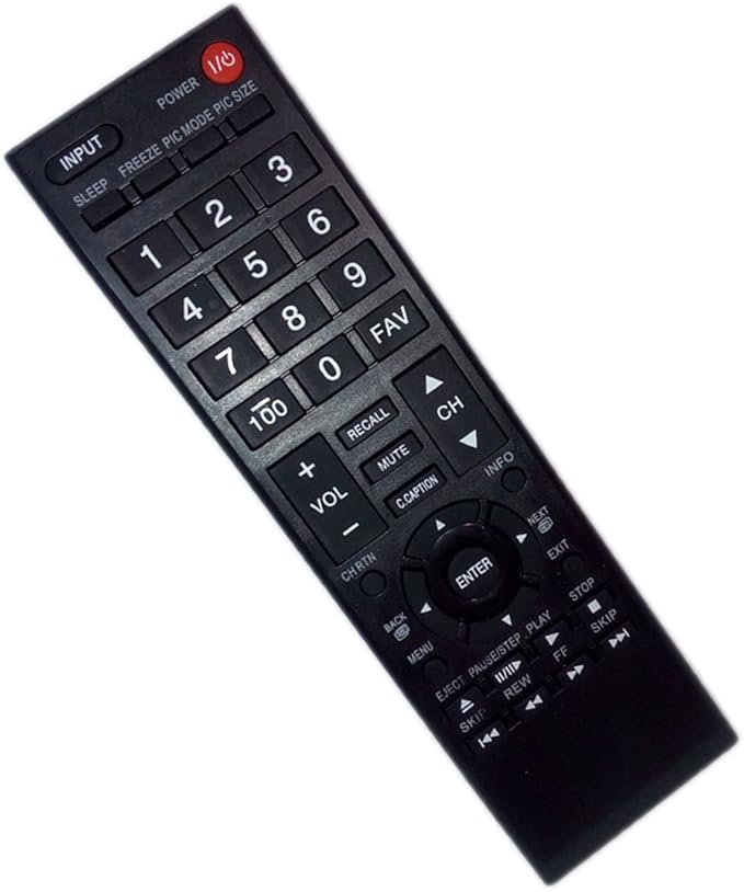 Replaced Remote Control Compatible for Toshiba 32E200UM 40L1400UC