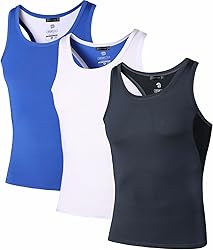 jeansian Mens Sport Sleeveless Tee Shirt Beach Tank