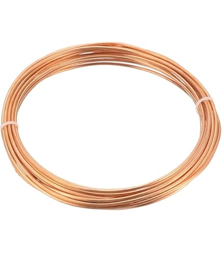 BELLA BAYS 99.9% C12200 Copper Tubing 3/8" OD X 0.327" ID X 50 Ft, ASTM B280