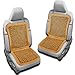 Zento Deals Pair Natural Beaded Convenient Massage Cushion
