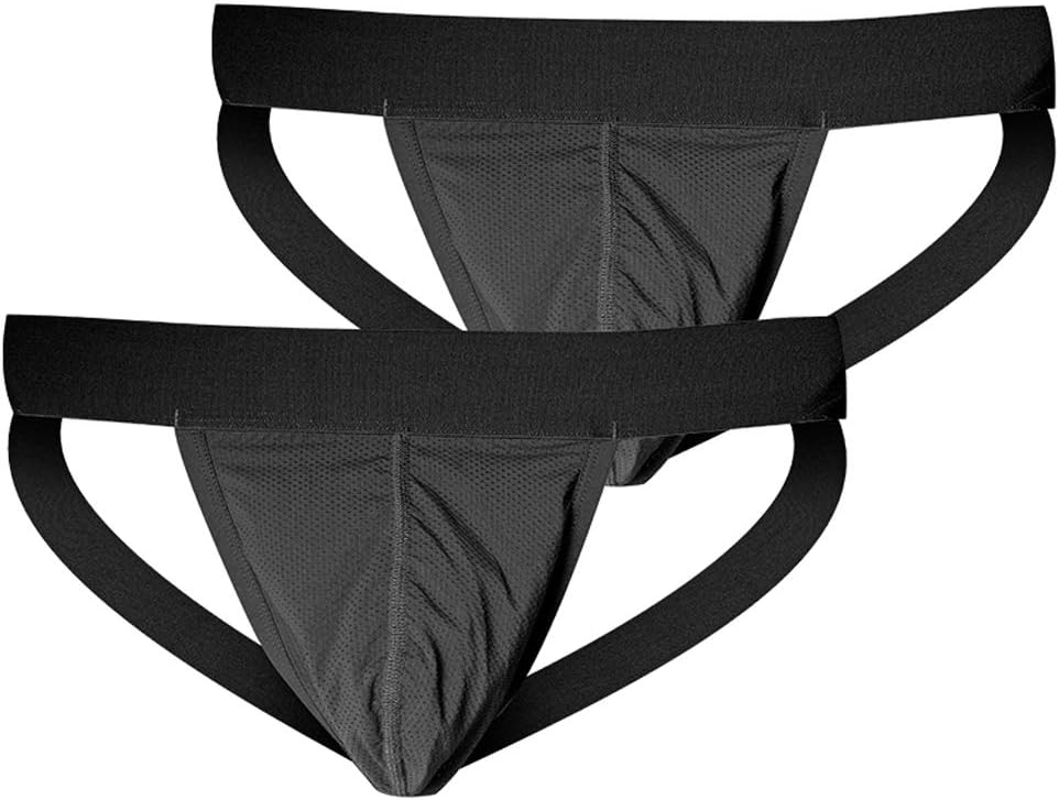 Nightaste Men Jockstrap Underwear Breathable Micro Mesh G-String Athletic Supporter Performance Undies