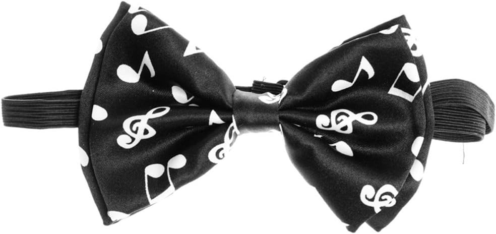 Brand New Awesome SILK FEEL Music Note MEN'S TUXEDO BOW TIE
