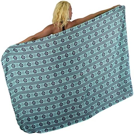 Island Style Batik Sarong - Full-Sized, Hawaiian Hibiscus