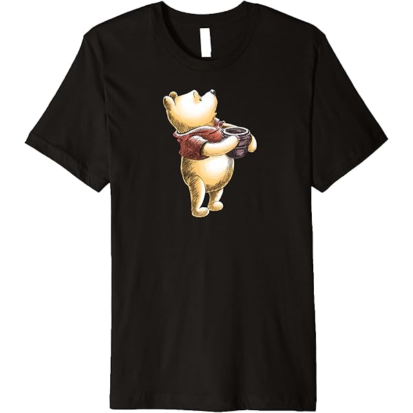 【Pooh】90s キャラクター刺繍 ヘンリーネックTシャツ A-3868 Pooh】90s キャラクター刺繍 ヘンリーネックTシャツ A-3868