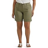 Lee Womens Plus Size Ultra Lux Comfort with Flex-to-go Utility Bermuda Short