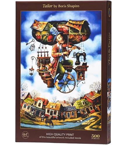 Amazon.com: Art & Fable My Cow by Guido Vedovato, 500 Piece Fine