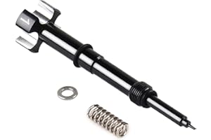 RSG Air Fuel Mixture Screw CNC Adjust Carb FCR Air Screw Compatible with KEIHIN Carburetor Four-Strokes FCR Carbs Motorcross Motorcycle(black)