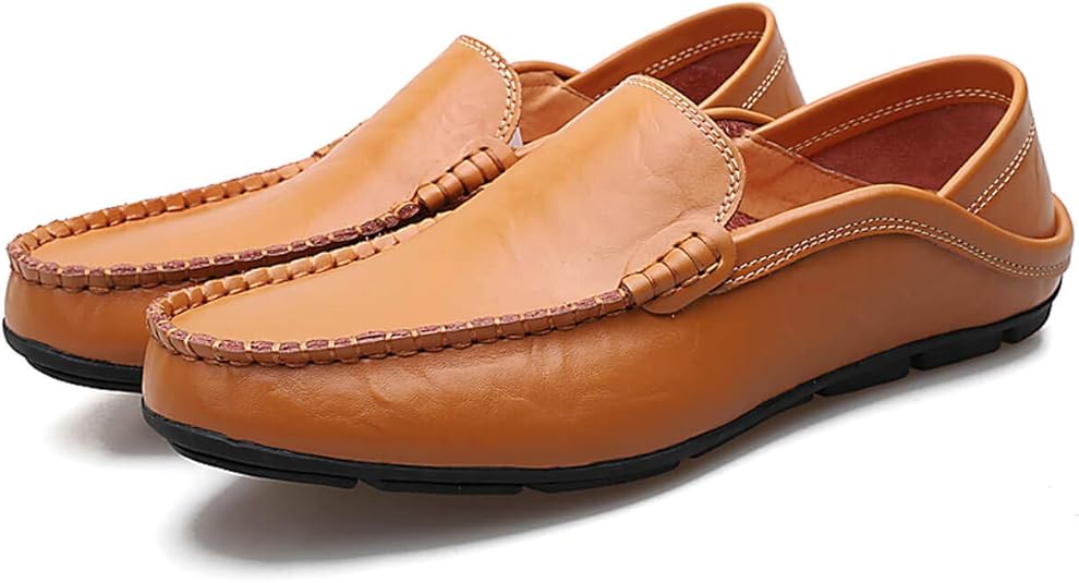 Amazon シェリーラヴ ローファー スリップオン メンズ ドライビングシューズ ビジネスサンダル 本革 軽量 ２種履き方 手作り 紳士靴 並行輸入品 Sherry Love シェリーラヴ シューズ バッグ
