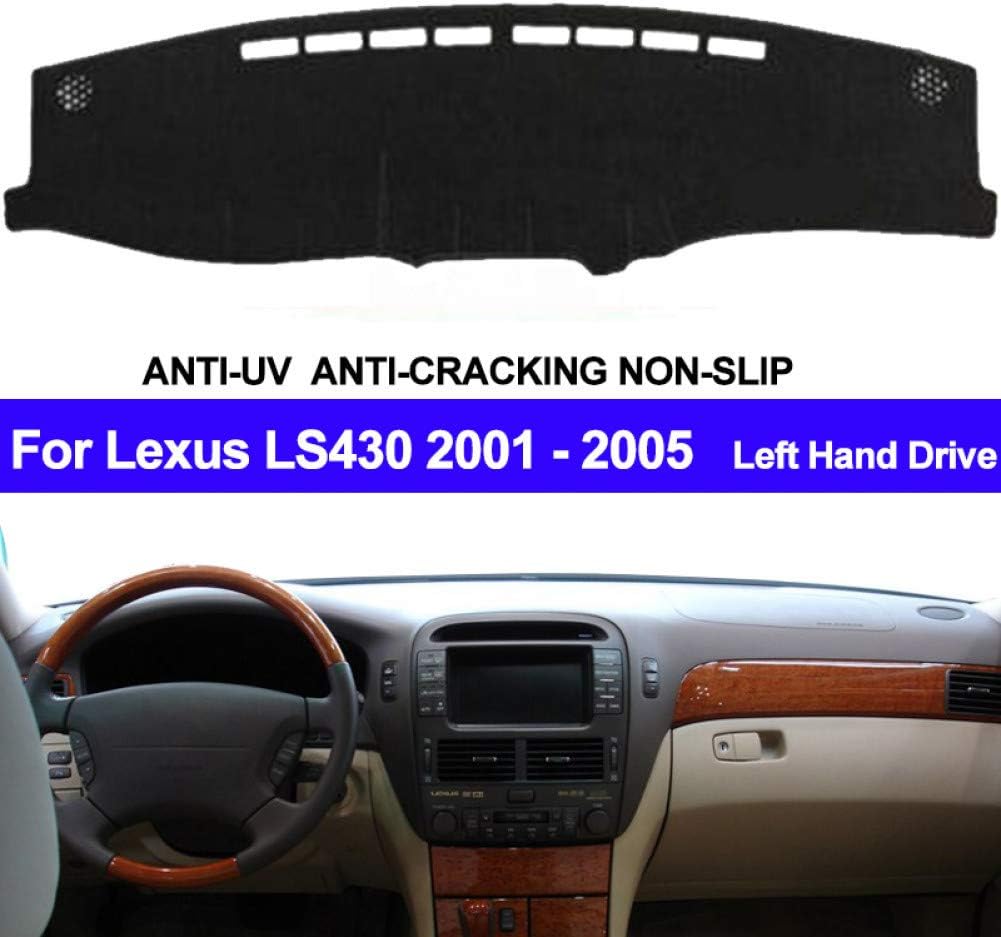 GYYBPDZPZ Car Dashboard Cover For Lexus LS430 2002 2003 2004 2005 Dashboard Mat Pad Carpet Dashmat Sun Shade Pad Automobile Car Styling