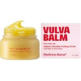 VMAGIC by Medicine Mama Organic Vulva Balm Vaginal Moisturizer &ndash; 2 oz | Intimate Skin Care for Menopause Support. Relieves Dryness, Itching &amp; Irritation. Hormone Free Moisturizer for Women.