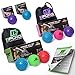 Massage Ball Set - (Set Includes 2 Spiky Balls and 1 Lacrosse Ball) - Excellent for Sciatic Nerve Massage, Trigger Point Therapy, Reflexology, Myofascial Release, Muscle Recovery, Yoga, Foot Pain