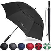 ACEIken Golf Umbrella Large 58/62/68 Inch Automatic Open Golf Umbrella Extra Large Oversize Double Canopy Vented Umbrella Windproof Waterproof for Men and Women
