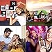 TOSING 008 Wireless Bluetooth Karaoke Microphone，Louder Volume 10W Power, More Bass, 3-in-1 Portable Handheld Double Speaker Mic Machine for Android/PC (Rose Gold)