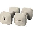 WeGym SafeGrip Dumbbells, Anti-Slip, Anti-Roll, Thick Handles, Free Weights, Square Dumbbells for Secure Workouts at Home, Weightlifting, and Personal Training