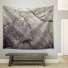 Abstract The Pigments Background - Part - Fabric Wall Tapestry Home Decor - 51x60 inches