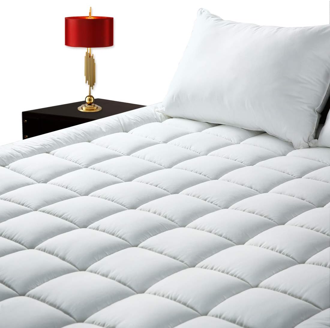 Full Double Size Mattress Pad Cover Cooling Quilted