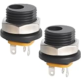 MUGLFPT Power Plug Connector Compatible with Bowflex Max Trainer, 2-Pack | Replaces 8001352, 290160 and 8003600; Compatible with Peloton, Compatible with Nautilus and Compatible with Schwinn